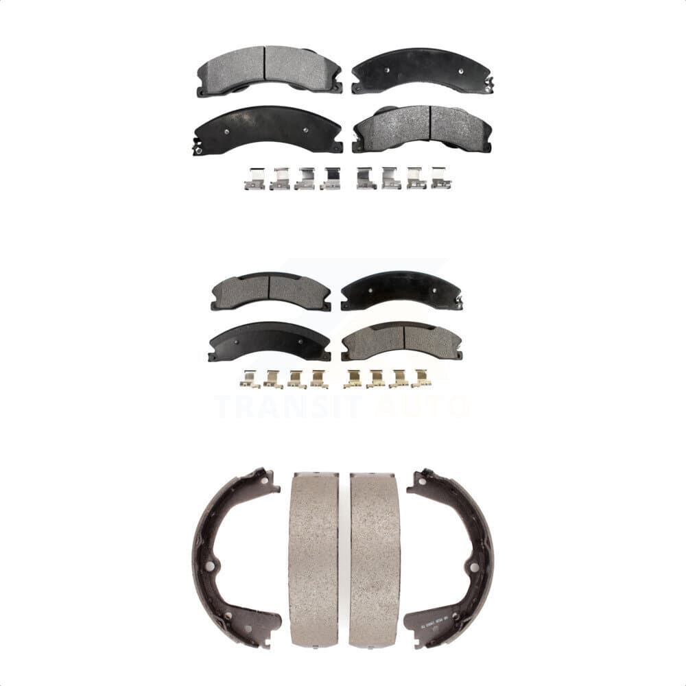 Transit Auto - KTN-100748 - Front and Rear Disc Brake Pad Kits image 1