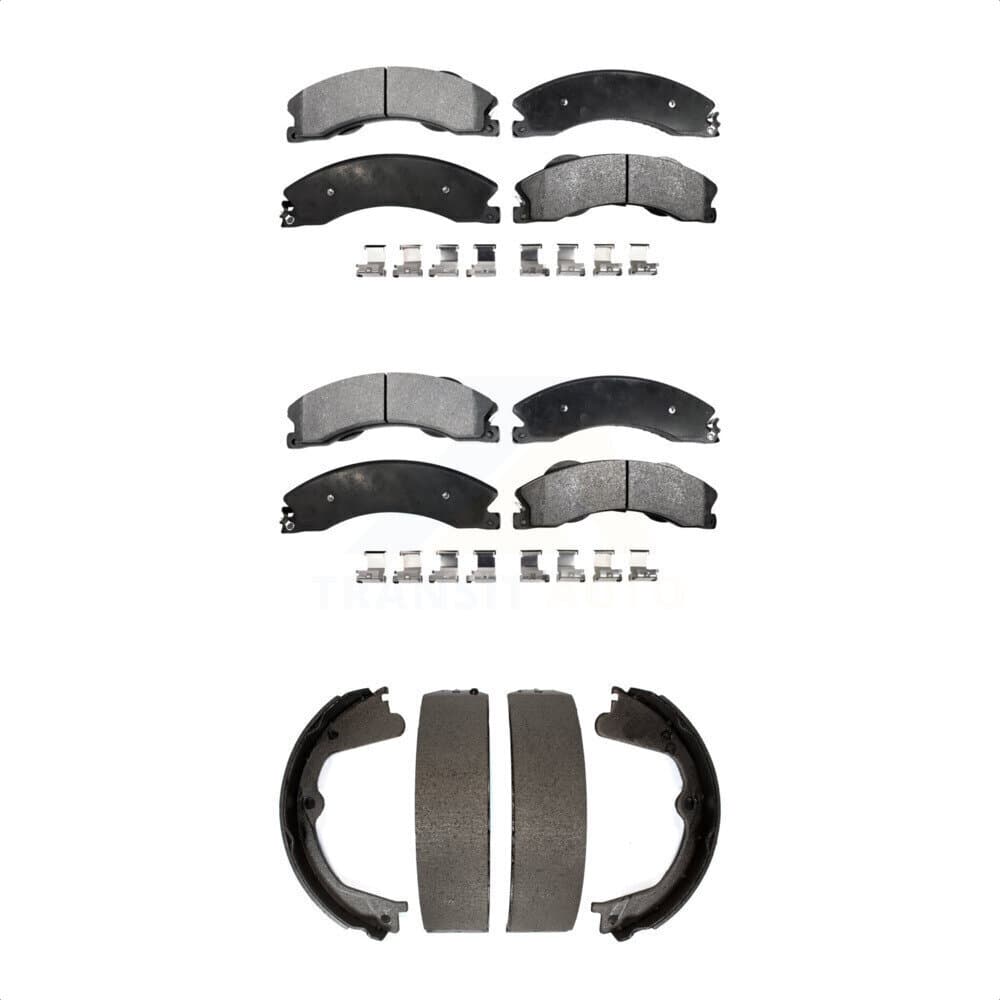 Transit Auto - KTN-100761 - Front and Rear Disc Brake Pad Kits image 1