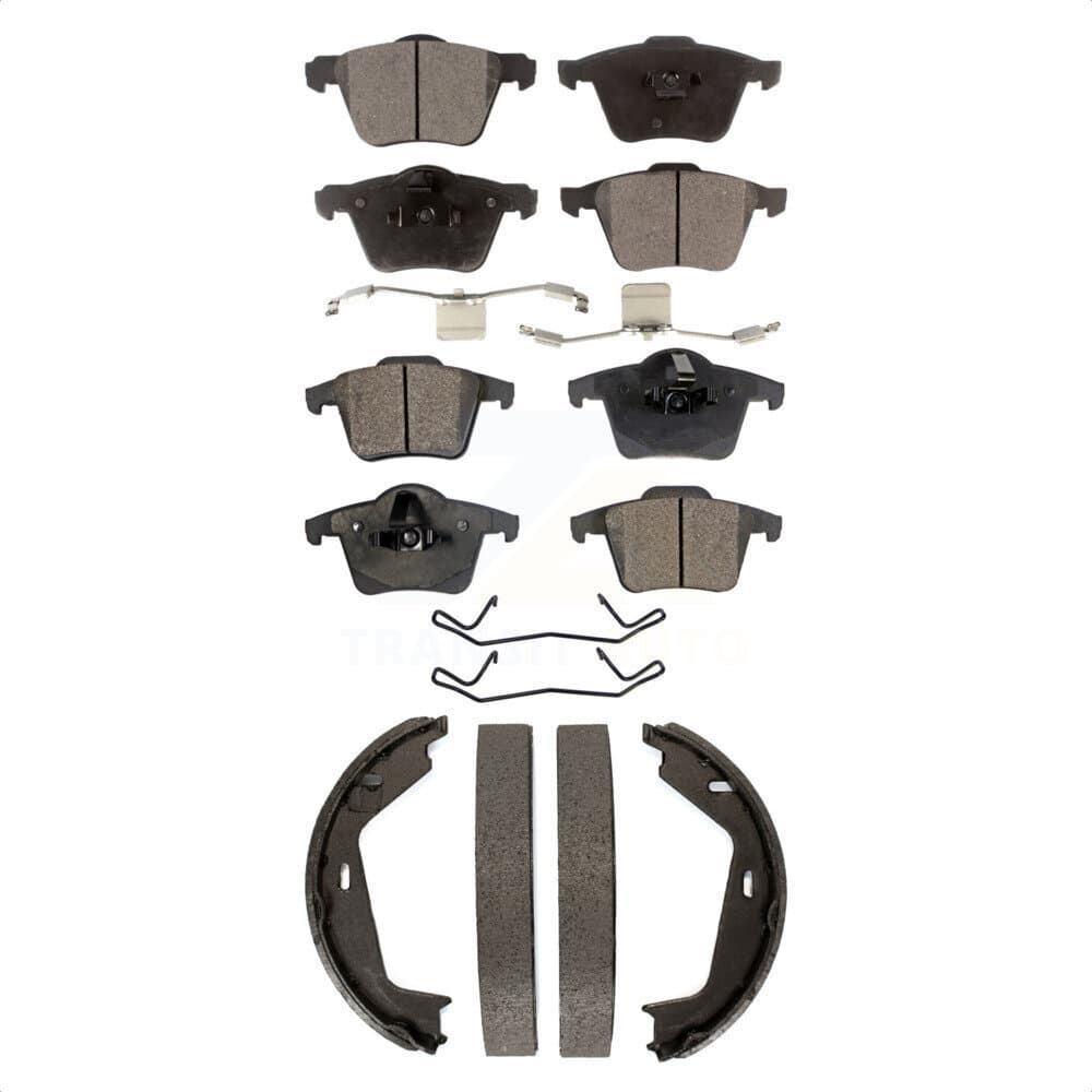 Transit Auto - KTN-100767 - Front and Rear Disc Brake Pad Kits image 1