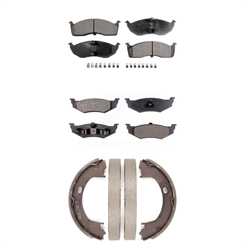 Transit Auto - KTN-100774 - Front and Rear Disc Brake Pad Kits image 1