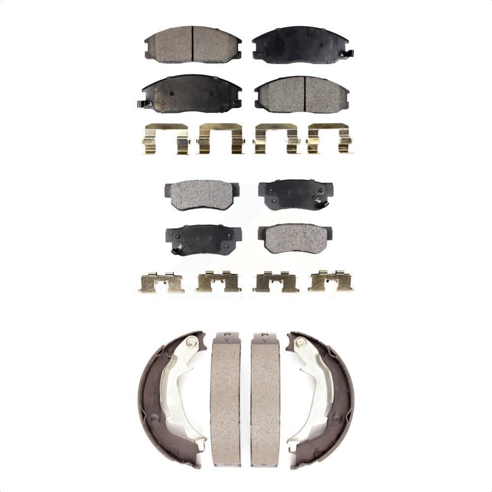 Transit Auto - KTN-100782 - Front and Rear Disc Brake Pad Kits image 1