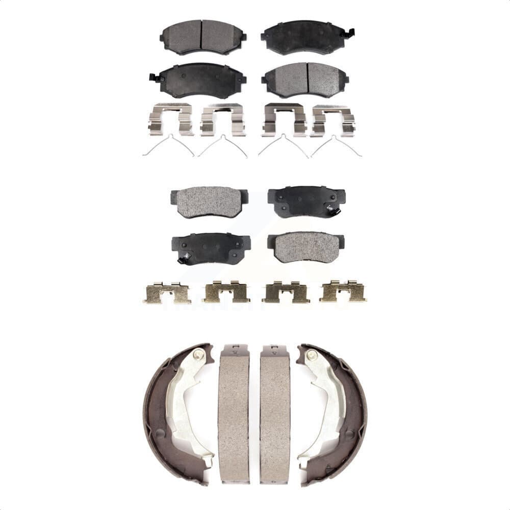 Transit Auto - KTN-100784 - Front and Rear Disc Brake Pad Kits image 1