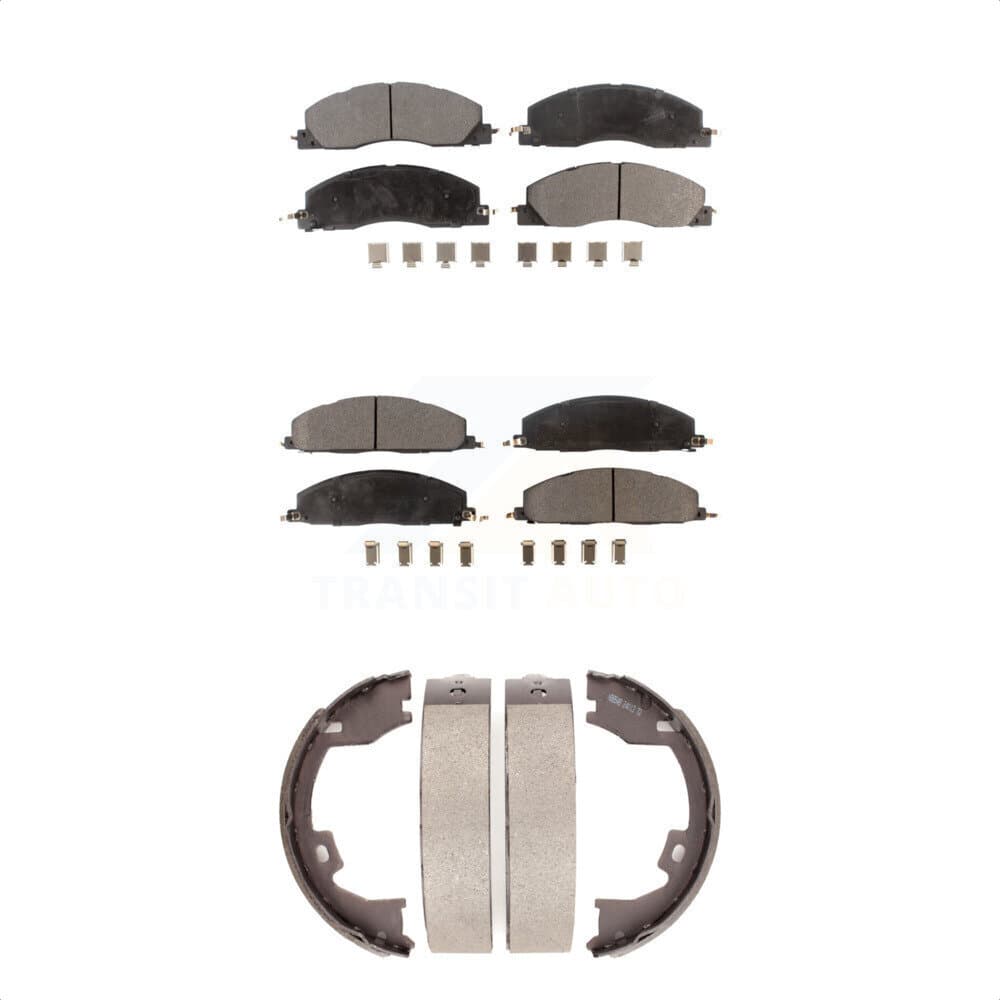 Transit Auto - KTN-100785 - Front and Rear Disc Brake Pad Kits image 1