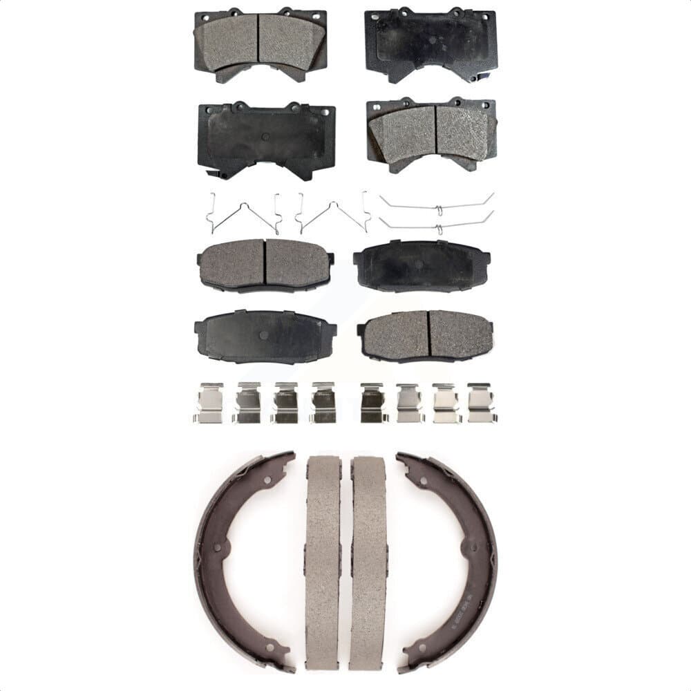Transit Auto - KTN-100820 - Front and Rear Disc Brake Pad Kits image 1