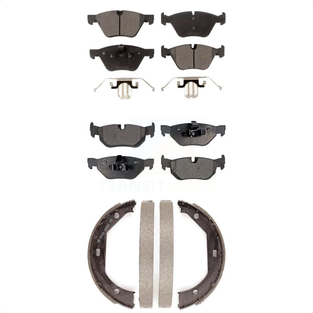 Transit Auto - KTN-100827 - Front and Rear Disc Brake Pad Kits image 1