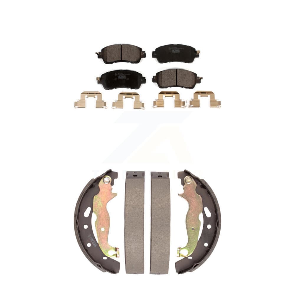 Transit Auto - KTN-100838 - Front and Rear Disc Brake Pad Kits image 1