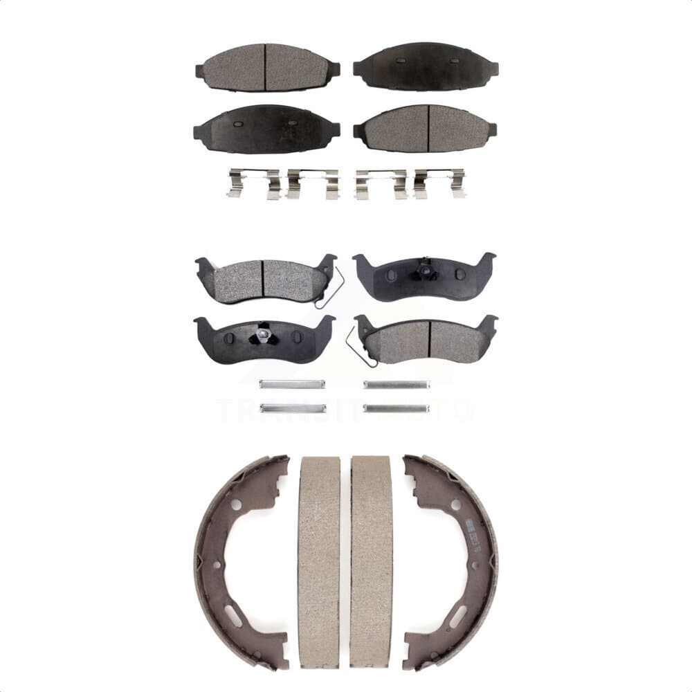 Transit Auto - KTN-100845 - Front and Rear Disc Brake Pad Kits image 1