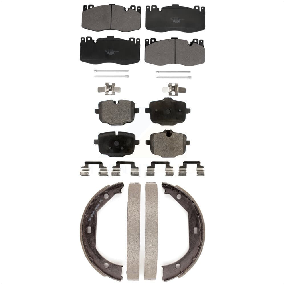 Transit Auto - KTN-100866 - Front and Rear Disc Brake Pad Kits image 1