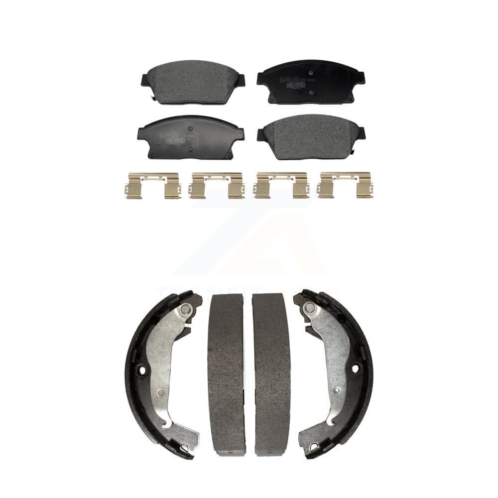 Transit Auto - KTN-100929 - Front and Rear Disc Brake Pad Kits image 1