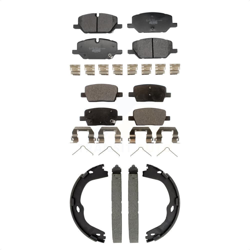 Transit Auto - KTN-100946 - Front and Rear Disc Brake Pad Kits image 1