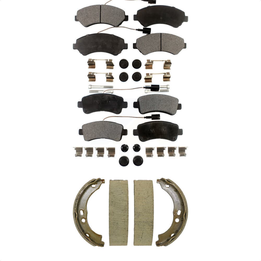 Transit Auto - KTN-100972 - Front and Rear Disc Brake Pad Kits image 1