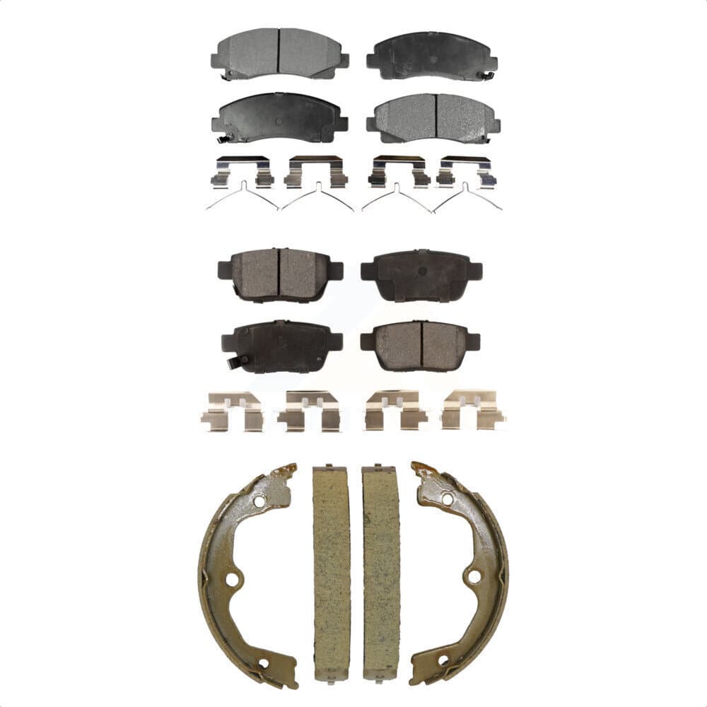 Transit Auto - KTN-100975 - Front and Rear Disc Brake Pad Kits image 1
