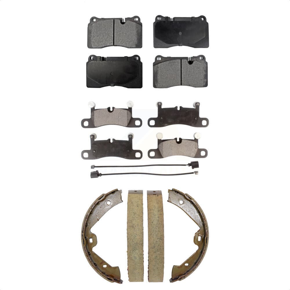 Transit Auto - KTN-100977 - Front and Rear Disc Brake Pad Kits image 1