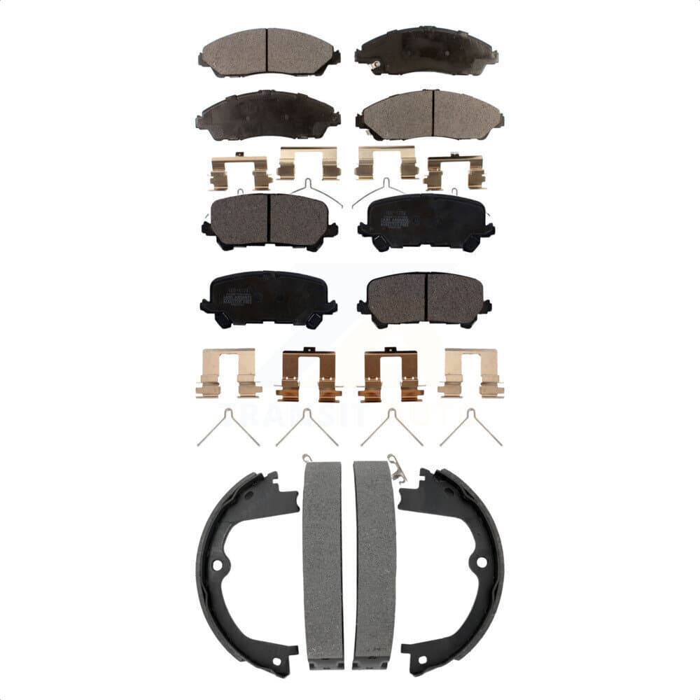 Transit Auto - KTN-100978 - Front and Rear Disc Brake Pad Kits image 1