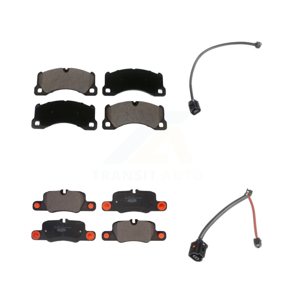 TEC - KTW-100468 - Front and Rear Disc Brake Pad Kits image 1