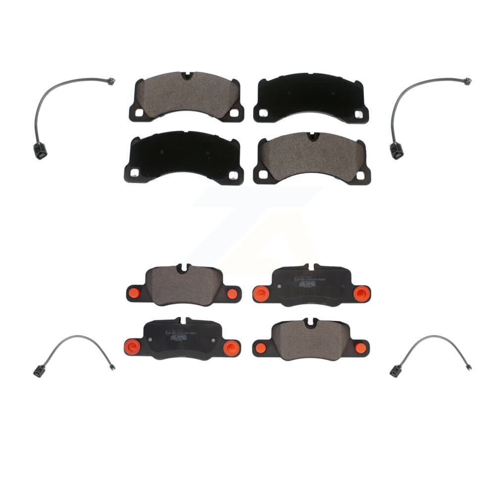TEC - KTW-100520 - Front and Rear Disc Brake Pad Kits image 1