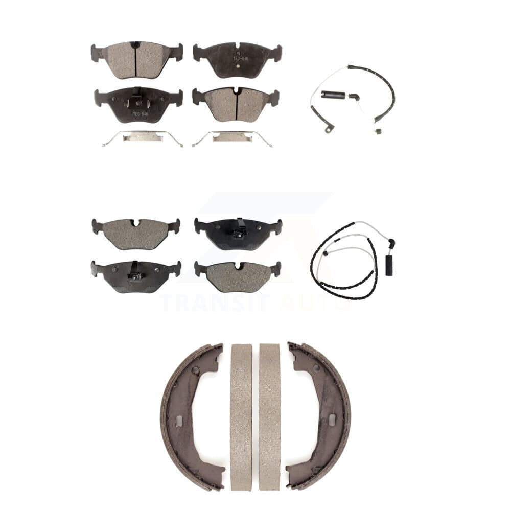 TEC - KTW-100716 - Front and Rear Disc Brake Pad Kits image 1