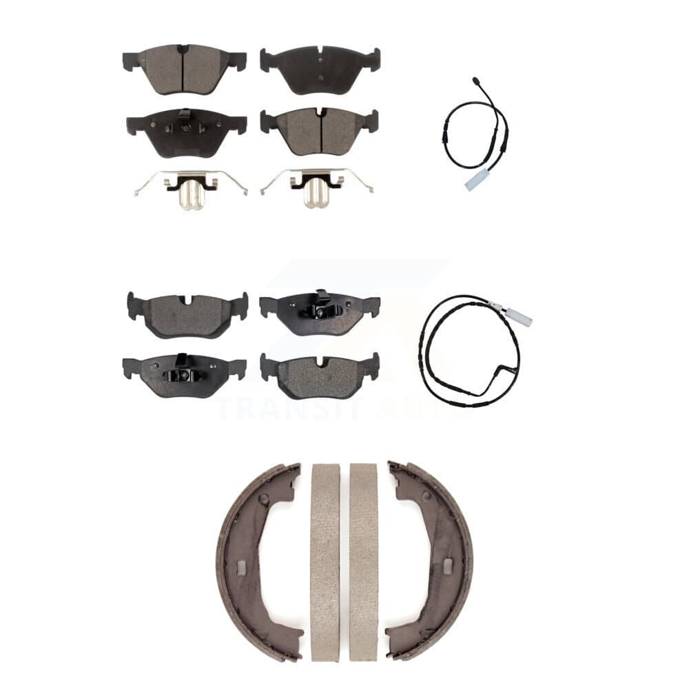 TEC - KTW-100719 - Front and Rear Disc Brake Pad Kits image 1