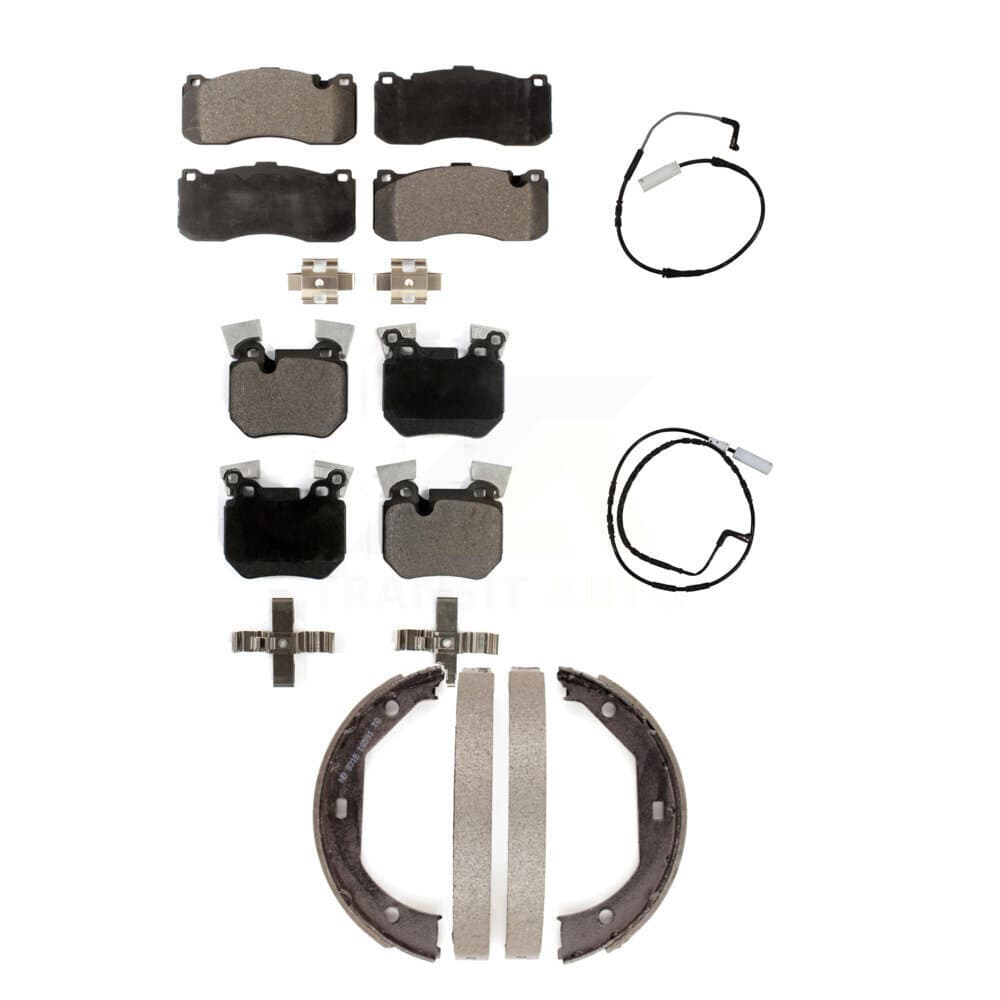 TEC - KTW-100725 - Front and Rear Disc Brake Pad Kits image 1