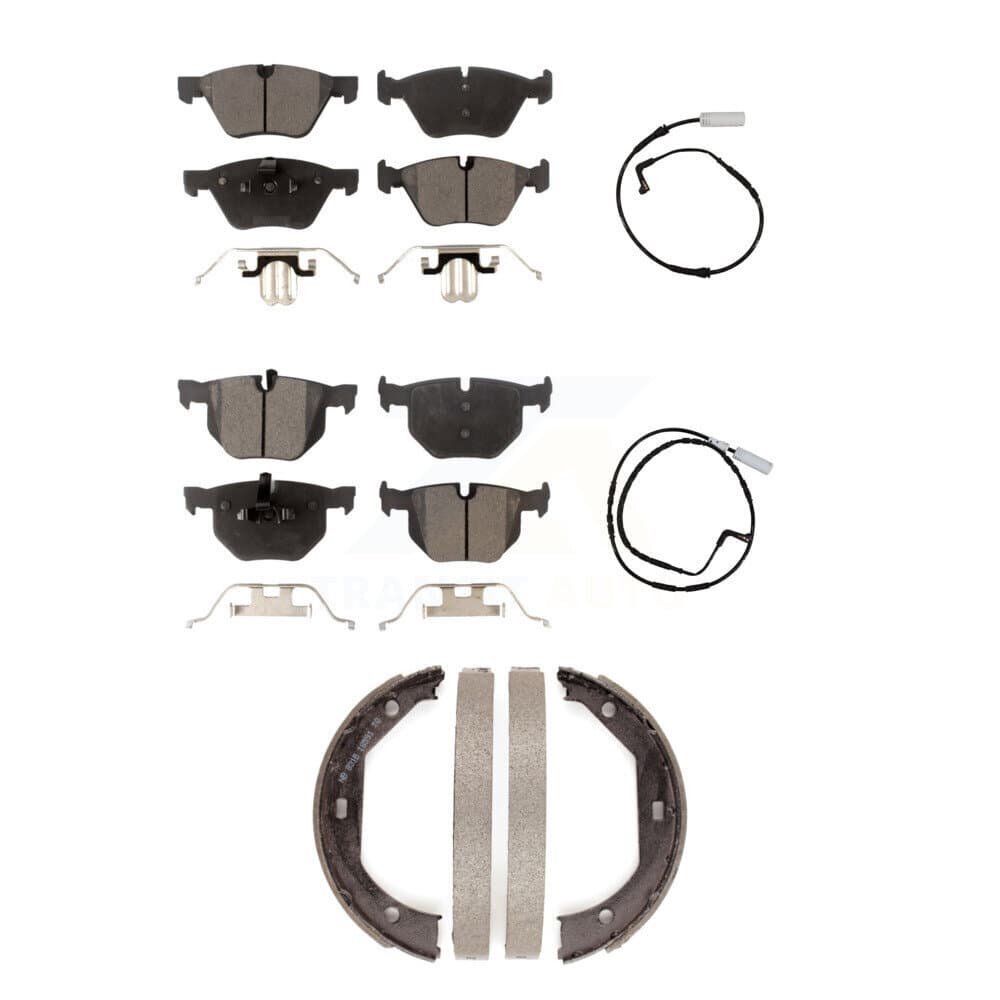 TEC - KTW-100727 - Front and Rear Disc Brake Pad Kits image 1
