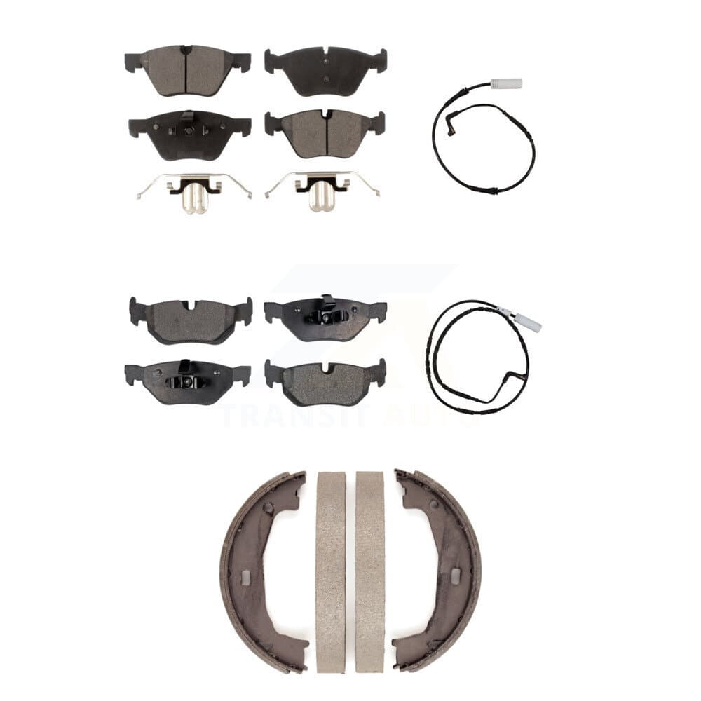 TEC - KTW-100728 - Front and Rear Disc Brake Pad Kits image 1