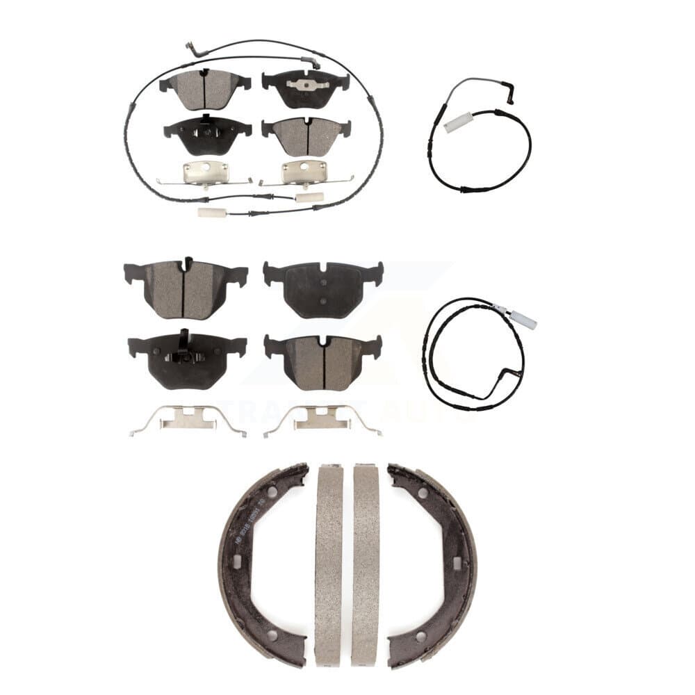 TEC - KTW-100733 - Front and Rear Disc Brake Pad Kits image 1