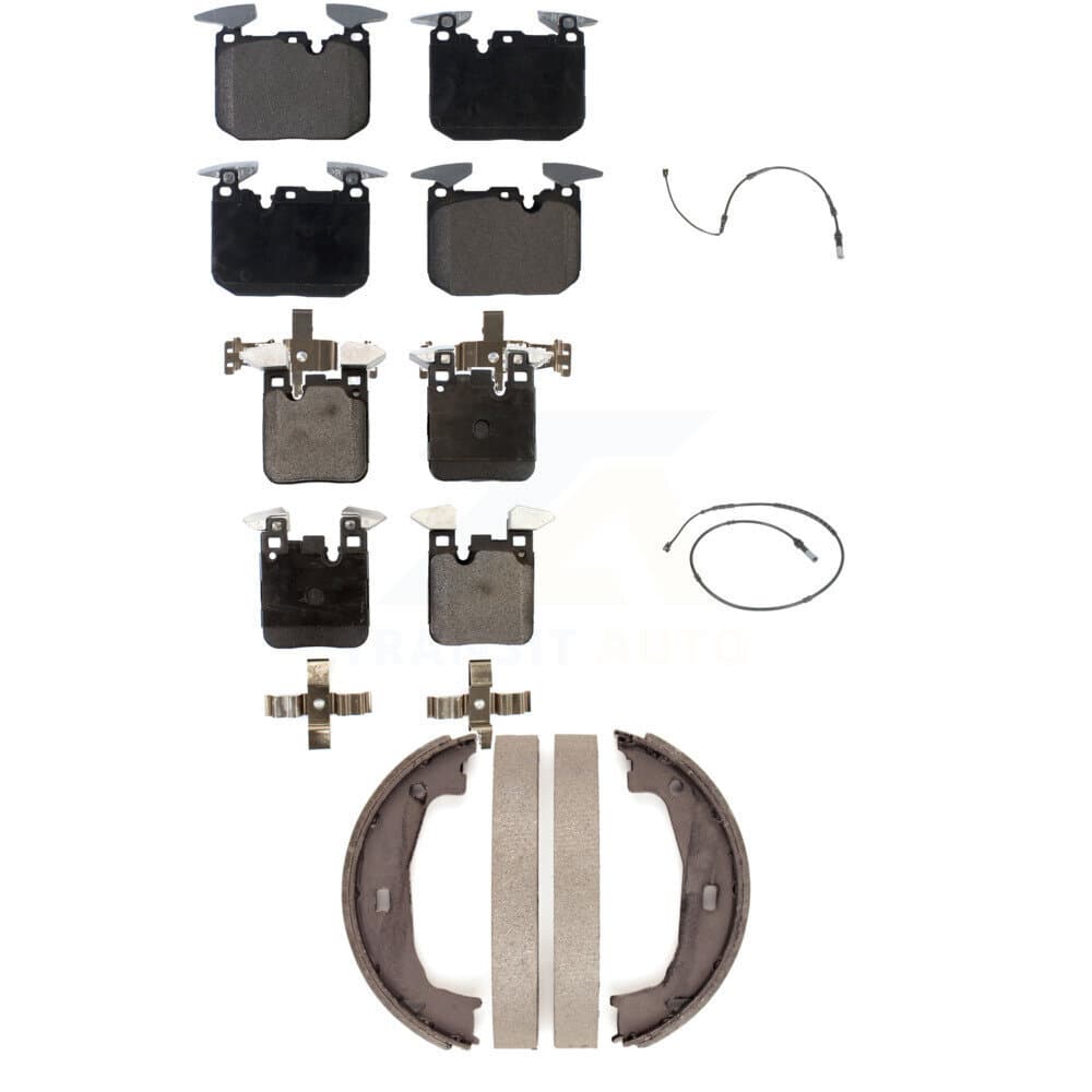 TEC - KTW-100746 - Front and Rear Disc Brake Pad Kits image 1