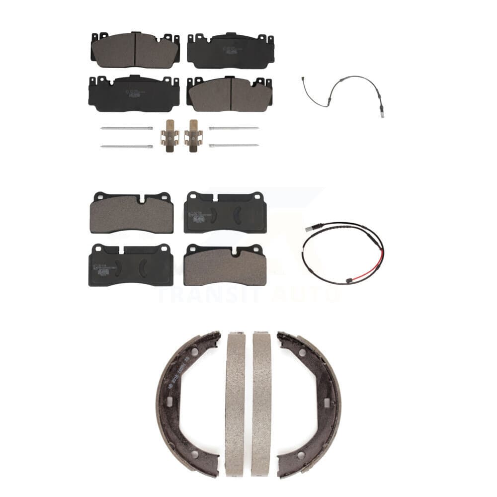 TEC - KTW-100761 - Front and Rear Disc Brake Pad Kits image 1