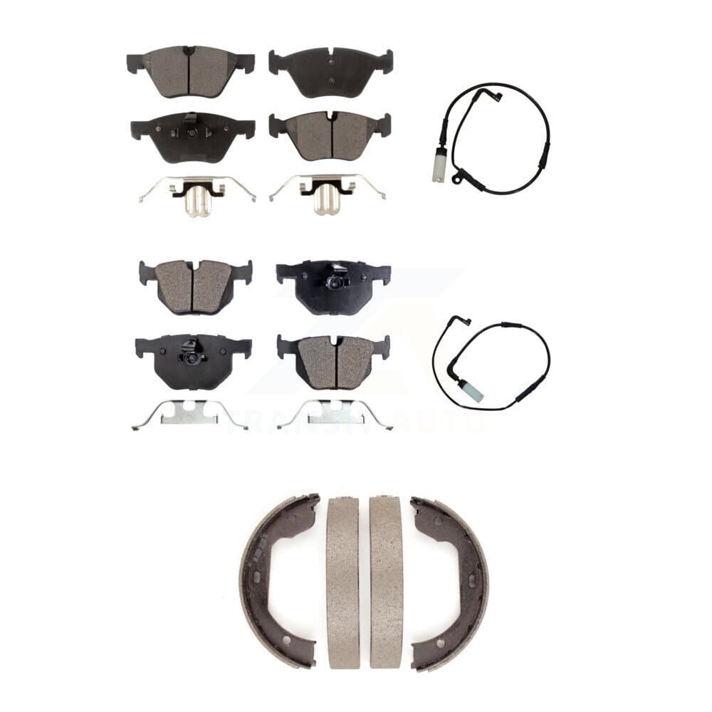TEC - KTW-100785 - Front and Rear Disc Brake Pad Kits image 1