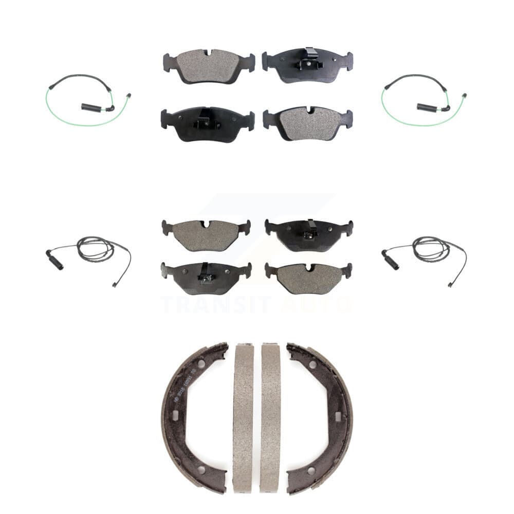 TEC - KTW-100786 - Front and Rear Disc Brake Pad Kits image 1