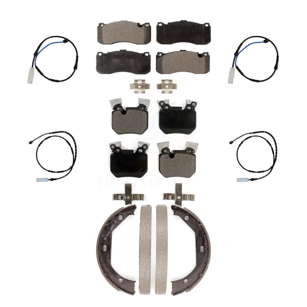 TEC - KTW-100788 - Front and Rear Disc Brake Pad Kits image 1