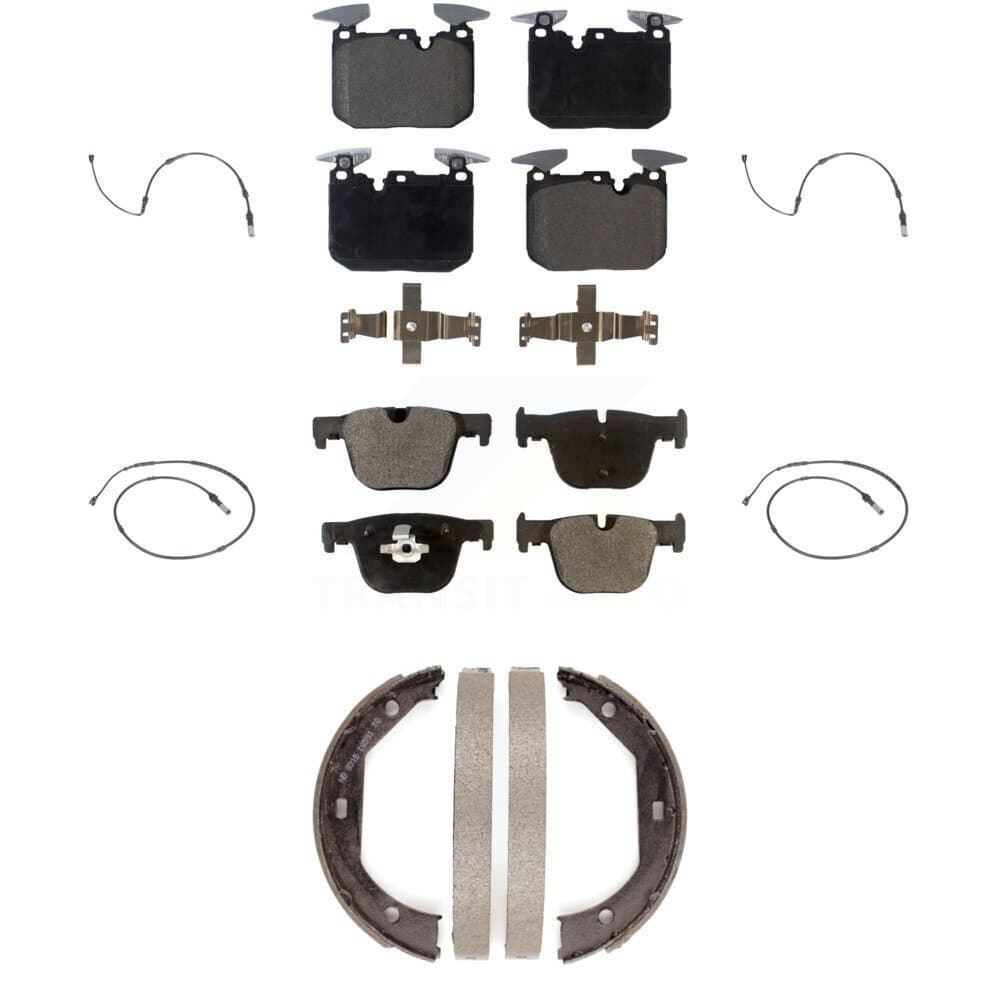 TEC - KTW-100794 - Front and Rear Disc Brake Pad Kits image 1
