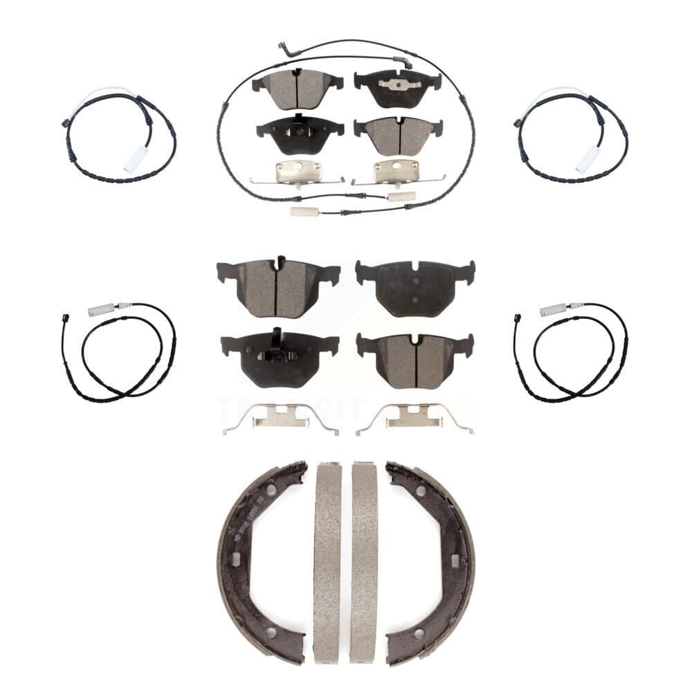 TEC - KTW-100796 - Front and Rear Disc Brake Pad Kits image 1