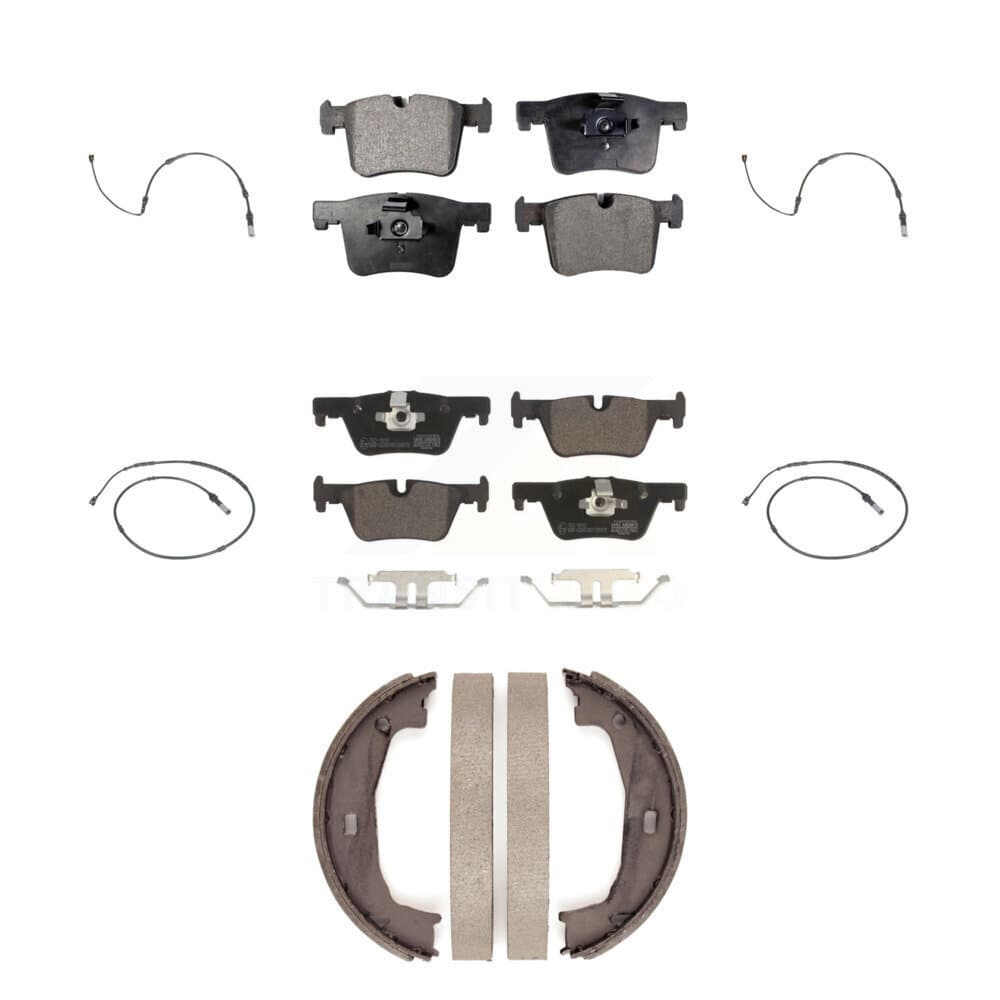 TEC - KTW-100802 - Front and Rear Disc Brake Pad Kits image 1