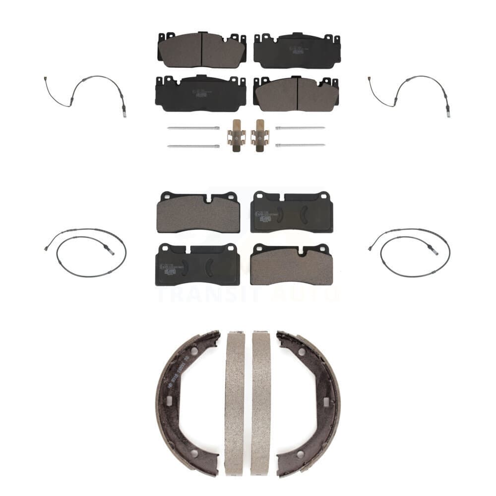 TEC - KTW-100811 - Front and Rear Disc Brake Pad Kits image 1