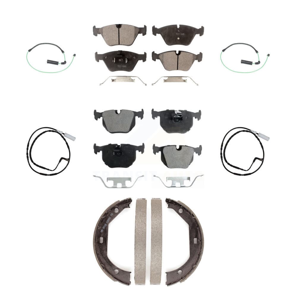 TEC - KTW-100814 - Front and Rear Disc Brake Pad Kits image 1