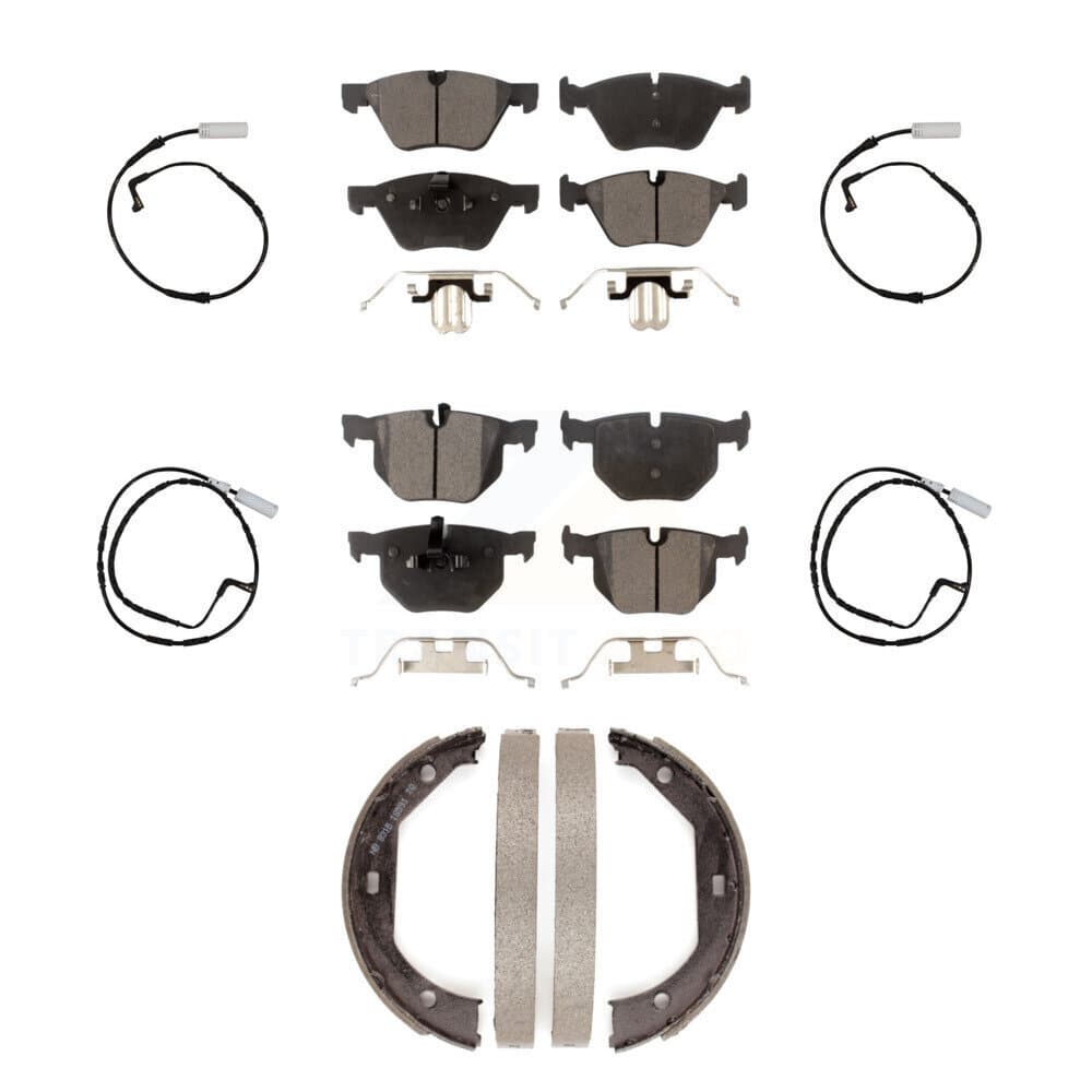 TEC - KTW-100815 - Front and Rear Disc Brake Pad Kits image 1