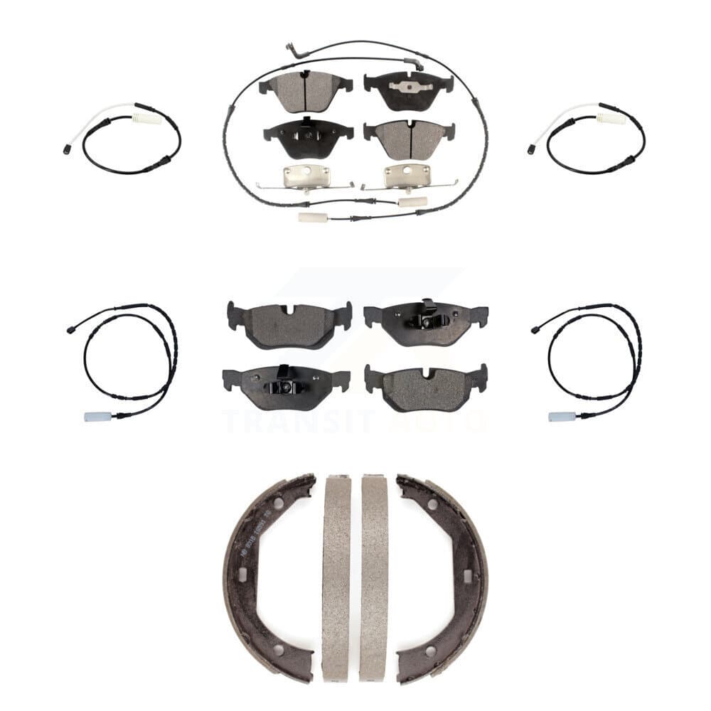 TEC - KTW-100826 - Front and Rear Disc Brake Pad Kits image 1