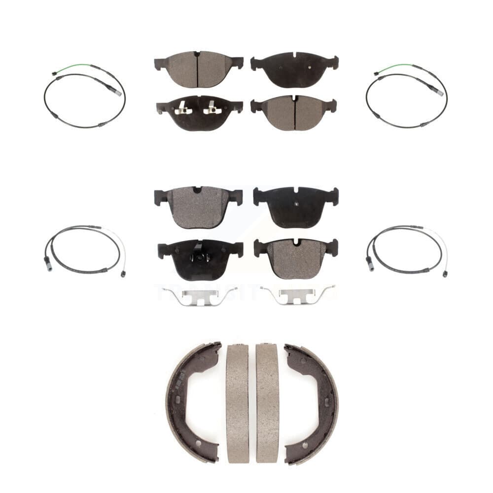 TEC - KTW-100829 - Front and Rear Disc Brake Pad Kits image 1