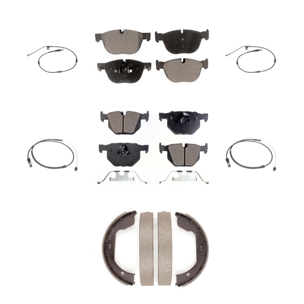 TEC - KTW-100830 - Front and Rear Disc Brake Pad Kits image 1