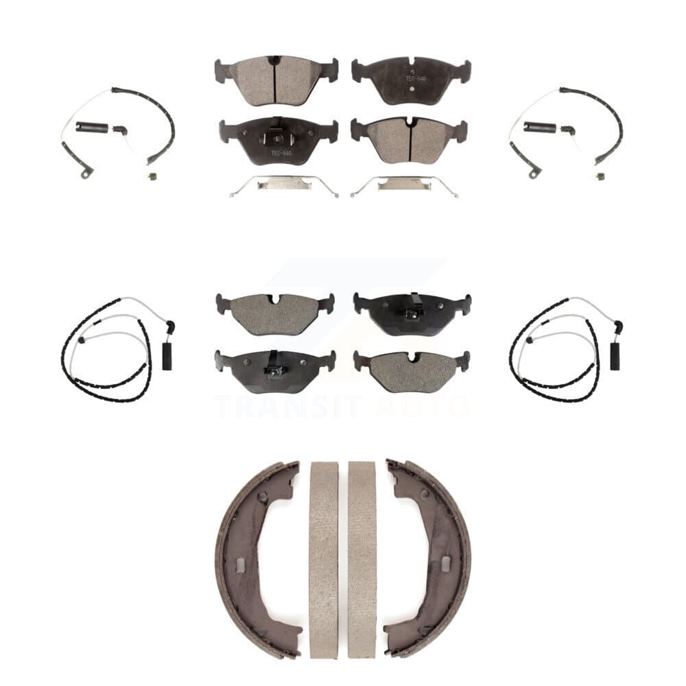 TEC - KTW-100842 - Front and Rear Disc Brake Pad Kits image 1