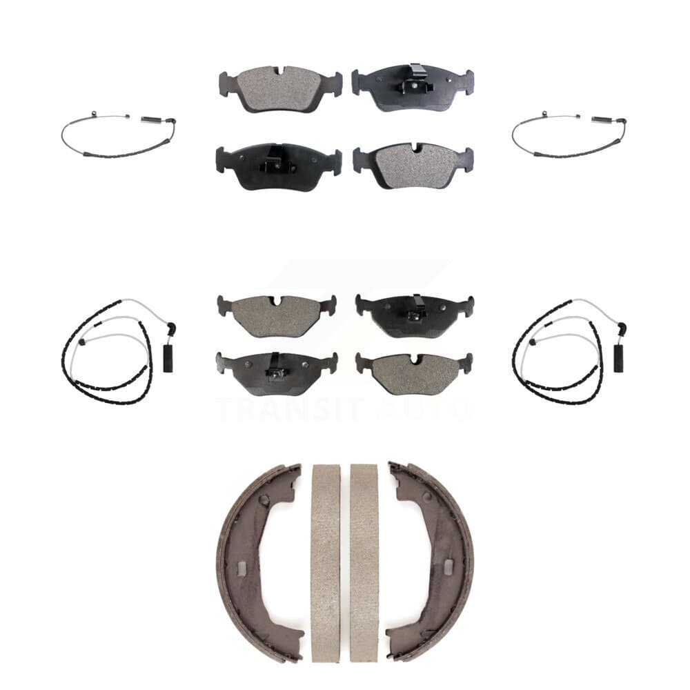 TEC - KTW-100843 - Front and Rear Disc Brake Pad Kits image 1