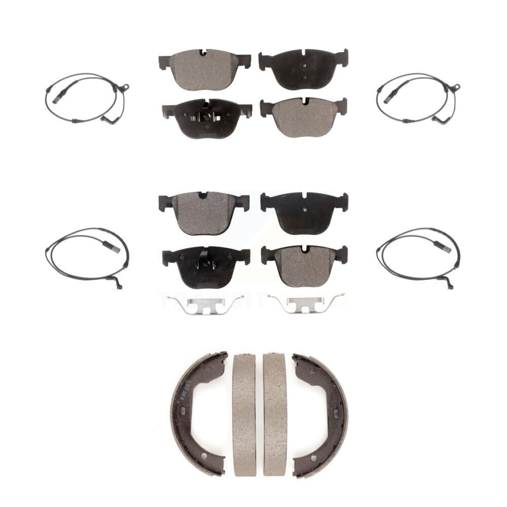 TEC - KTW-100844 - Front and Rear Disc Brake Pad Kits image 1