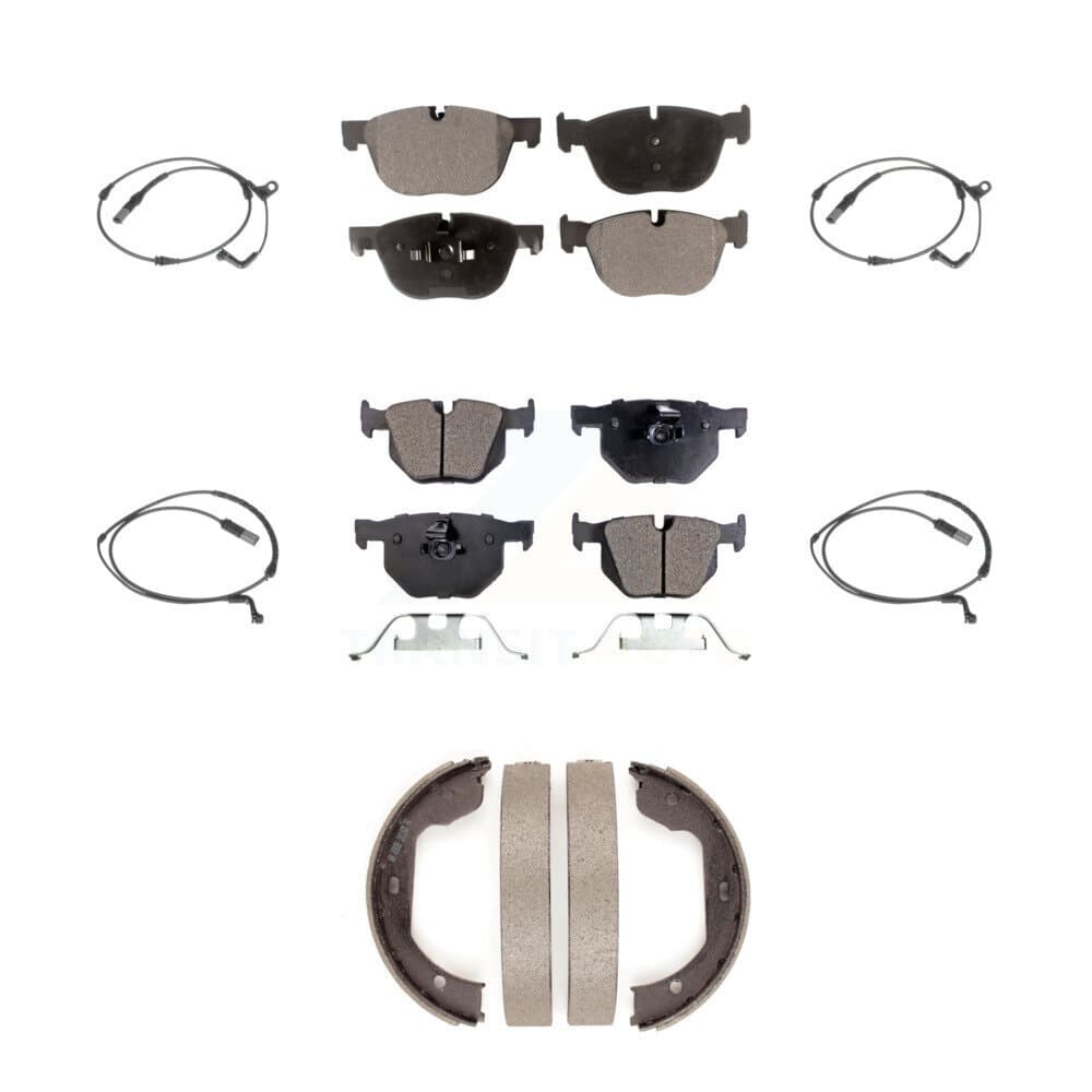 TEC - KTW-100845 - Front and Rear Disc Brake Pad Kits image 1