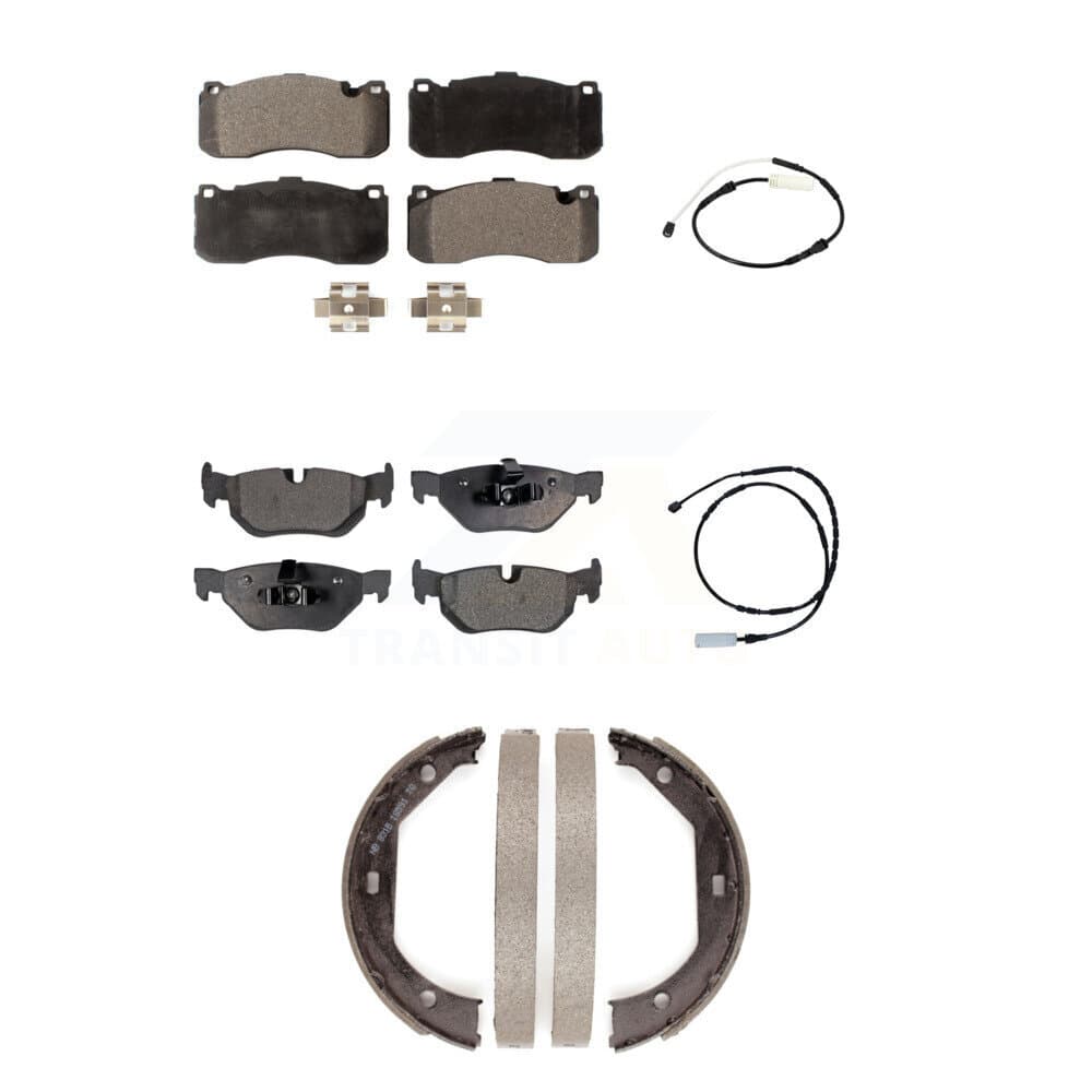 TEC - KTW-101430 - Front and Rear Disc Brake Pad Kits image 1