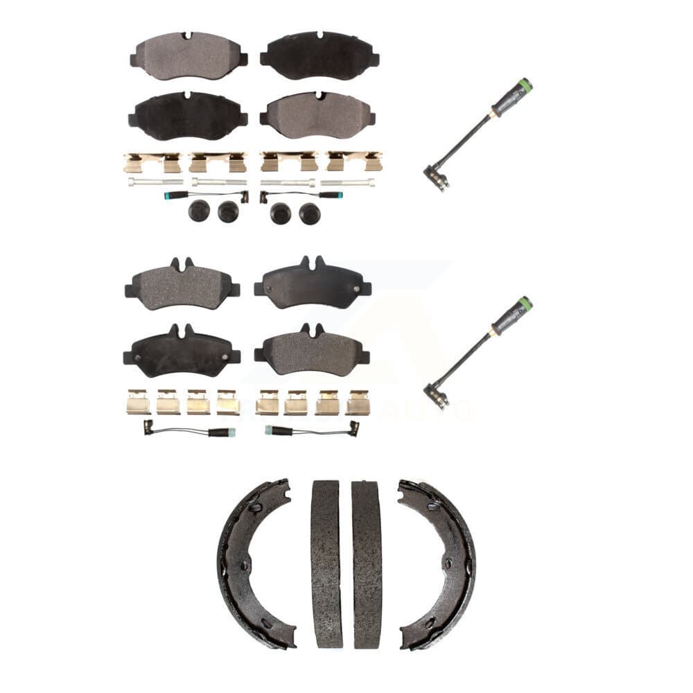 TEC - KTW-101441 - Front and Rear Disc Brake Pad Kits image 1