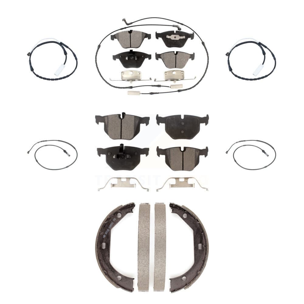 TEC - KTW-101470 - Front and Rear Disc Brake Pad Kits image 1