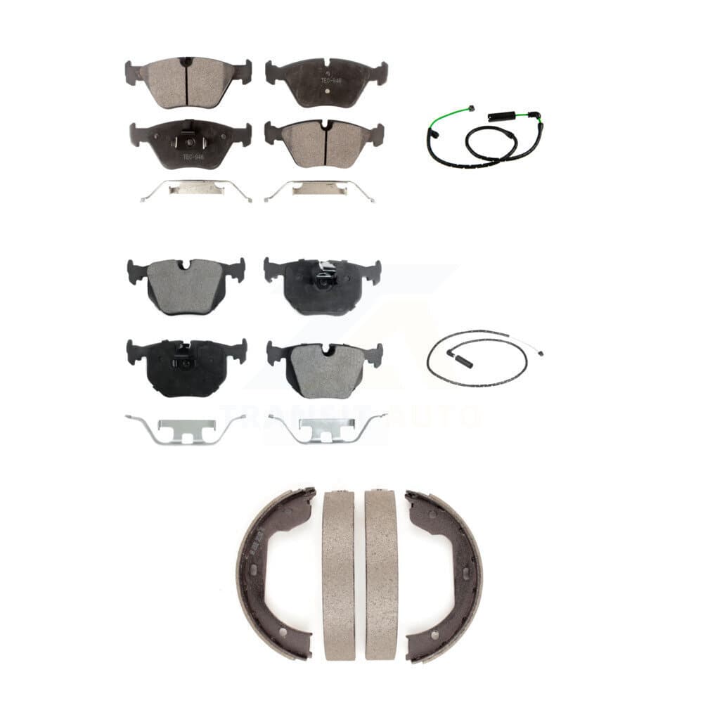TEC - KTW-101783 - Front and Rear Disc Brake Pad Kits image 1