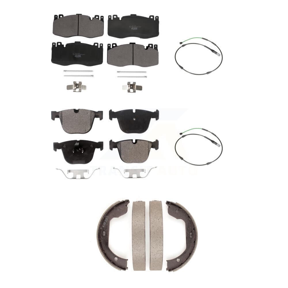 TEC - KTW-101784 - Front and Rear Disc Brake Pad Kits image 1
