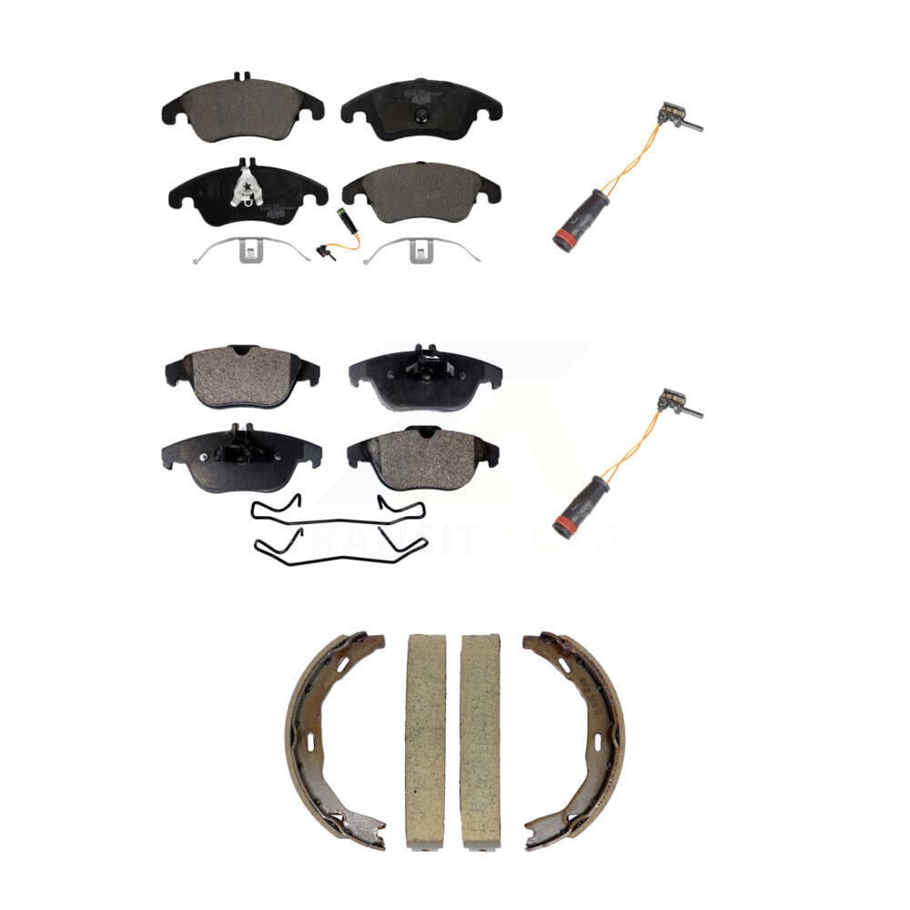 TEC - KTW-101793 - Front and Rear Disc Brake Pad Kits image 1